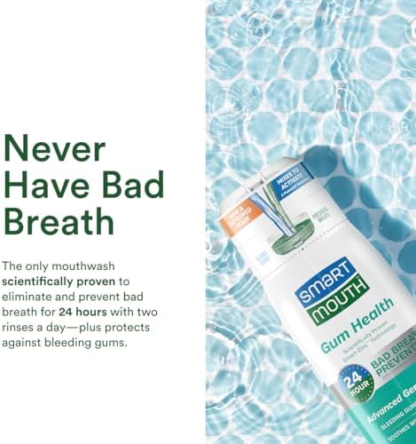 Enjuague Bucal SmartMouth Gum Health con Zinc - Protección para Encías Sangrantes - Aliento Fresco por 24 Horas - Sin Alcohol ni Azúcar - 16 fl oz, - imagen 5