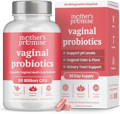 Probióticos Vaginales para Mujeres | 50 Mil millones CFU + Pastillas de Arándano para Salud Vaginal, Olor Saludable, Levadura y Tracto Urinario | - imagen 1