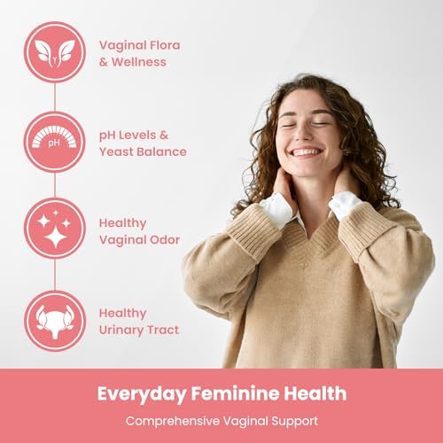 Probióticos Vaginales para Mujeres | 50 Mil millones CFU + Pastillas de Arándano para Salud Vaginal, Olor Saludable, Levadura y Tracto Urinario | - imagen 8