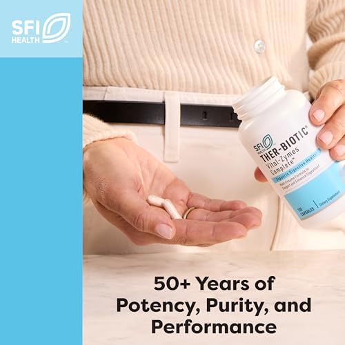 Klaire Labs SFI Health Betaína HCl 648mg - Suplemento Hipolergénico para la Digestión y Absorción de Nutrientes - Libre de Gluten y Maíz (100 - imagen 6