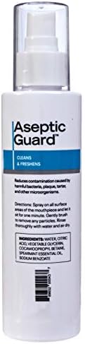 Spray Limpiador para Protectores Bucales Aseptic Guard - Botella Individual - imagen 2