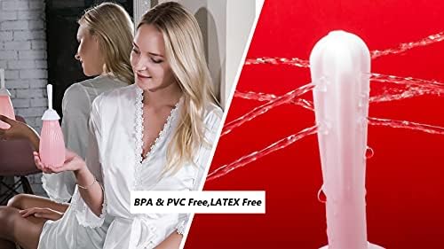 Sistema de Limpieza Vaginal Natural RVDKBULB, Libre de BPA y PVC, Compatible con DMSO/MMS, Color Rosa - imagen 3