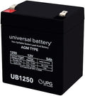 Batería SLA Universal UB1250 D5741 12V/5AH .187 Tt - imagen 1
