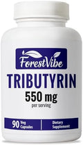 Suplemento de Tributirina ForestVibe 550mg, Fórmula Avanzada para la Salud Intestinal, 90 Cápsulas, No GMO y Libre de Gluten - imagen 1