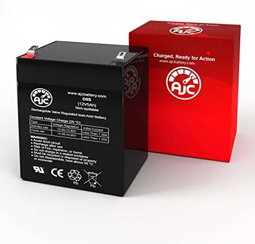 Batería AJC Compatible con APC Back-UPS 6 Salidas 450VA 120V BN450M Batería UPS 12V 5Ah - imagen 2