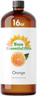 Aceite Esencial de Naranja Dulce Sun - 16 oz para Difusores, Cuidado del Cabello y Piel, Aromaterapia, Velas, Jabón, Loción y Productos de Limpieza, - imagen 1