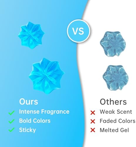 6 Paquetes de Gel para Inodoro - Sellos de Gel de Repuesto Compatibles con Scrubbing Bubbles, Evita la Cal y Manchas, Limpieza y Frescura, 6 Paquetes - imagen 4