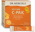 Dr. Mercola Vitamin C-PAK - Apoyo Inmunológico Diario - Con Vitamina C, D3 y Zinc - Polvo Antioxidante de Acción Rápida - Mezcla Efervescente - 30 - imagen 1