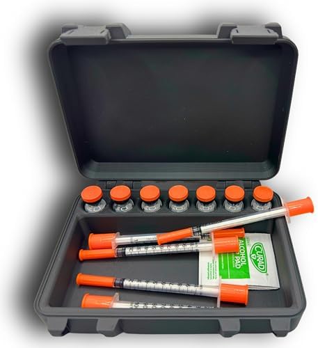 Estuche de Almacenamiento para Viales de 3ml (17mm x 40mm) – Compatible con GLP-1, Insulina, Péptidos y TRT – Organizador de Viaje y Refrigerador - imagen 2