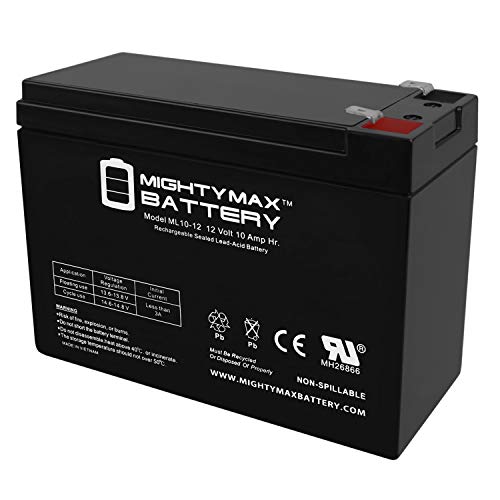 Batería de Reemplazo Mighty Max 12V 10AH SLA para 13447, 134471 - imagen 1