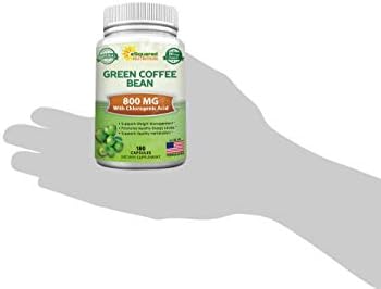 Fórmula Natural de Granos de Café Verde aSquared Nutrition - 180 Cápsulas - Máxima Potencia GCA Antioxidante para Pérdida de Peso, 800mg por Píldora - imagen 7