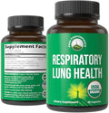 Desintoxicación Pulmonar Orgánica USDA para Fumadores y No Fumadores con 6 Ingredientes Clave. Suplemento de Cápsulas para la Salud Respiratoria. - imagen 1