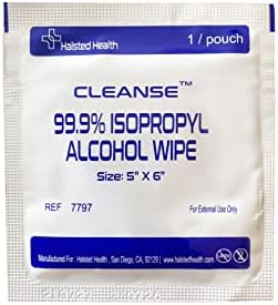 Toallitas de Alcohol Isopropílico 99.9% Cleanse, 50 Piezas, Sin Pelusa, No Abrasivas, Sin Residuos de Agua, Ideales para Electrónicos y Pantallas (15 - imagen 2