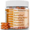 Gomitas de Enzima Bromelina SHIZAM DAO con Extracto de Raíz de Ortiga, Quercetina y Butterbur, Suplemento Alternativo de 500mg - imagen 1