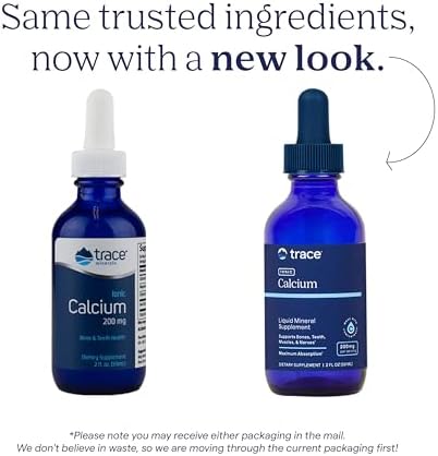Trace Minerals | Calcio Ionic Líquido | Huesos, Dientes Sanos y Contracción Muscular | Vegano Certificado, Sin Gluten, No OGM | 59ml - imagen 3