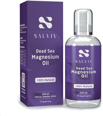 Spray de Aceite de Magnesio del Mar Muerto Natural 8.45 fl oz - Suplemento Mineral Puro de Jordania para Moderar Procesos y Promover el Bienestar - imagen 1