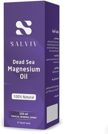 Spray de Aceite de Magnesio del Mar Muerto Natural 8.45 fl oz - Suplemento Mineral Puro de Jordania para Moderar Procesos y Promover el Bienestar - imagen 6