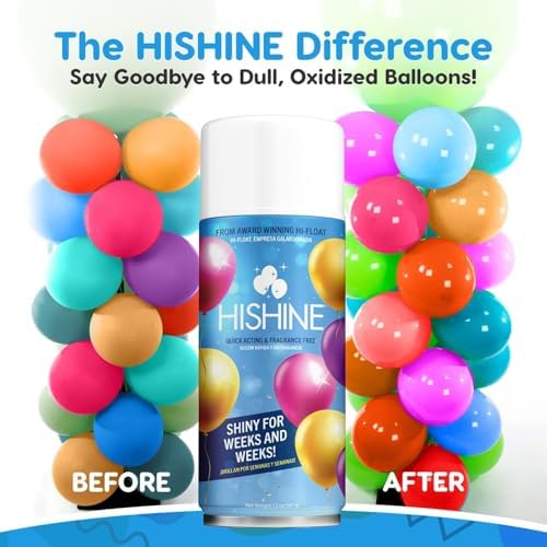 Spray Aerosol HI-SHINE de 12 oz: Rocío Preciso, Sin Goteos, Brillo Instantáneo - Mejora la Decoración para Fiestas, Bodas y Eventos - Aplicación - imagen 2