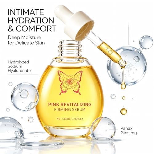VENROCK Suero Íntimo Avanzado para Mujeres - Hidratante Revitalizante Rosa con Ginseng, Cuidado Suave para Vulva, Hidratación Equilibrada pH para - imagen 2