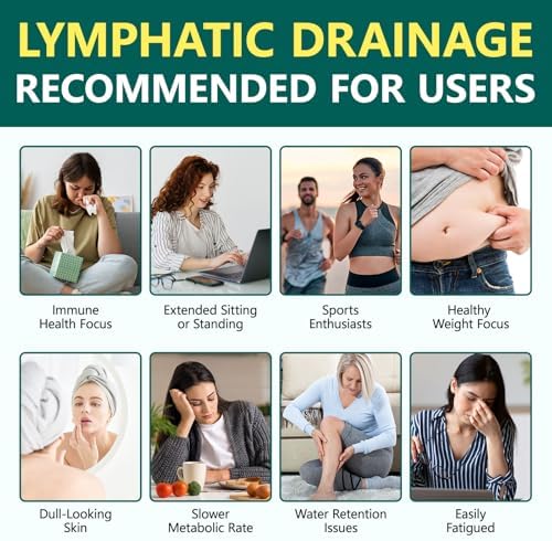 Suplementos para Drenaje Linfático, Apoyo Herbal al Sistema Linfático para Mujeres y Hombres con Diente de León, Bardana, Equinácea, Cúrcuma, - imagen 8