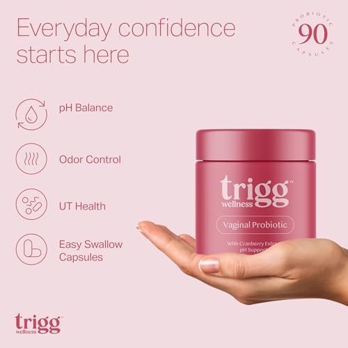 Probioticos Vaginales Trigg para Mujeres - Equilibrio de pH, Digestión, Salud Femenina con Arándano - Mezcla Prebiótica, Lactobacillus - 90 Cápsulas - imagen 2