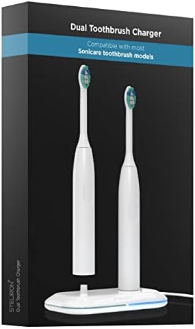 Cargador Doble Galvanox para Cepillos de Dientes Philips Sonicare - Reemplazo HX6100 Compatible con Protective Clean 4100, 6100, Modelos Kids y Más - imagen 8
