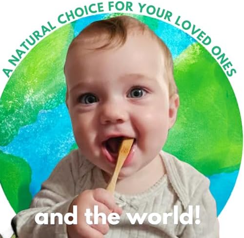Paquete Familiar de Cepillos de Dientes de Bambú con Cerda Natural Gaia Guy (Sin Nylon - Solo Cerda de Jabalí) - Compostables y Biodegradables - 4 - imagen 7