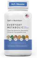 Suplemento Natural SELF NUTRITION GLP-1 para Mujeres – Probado por Terceros – Apoyo al Metabolismo y Apetito con Berberina, Té Verde, Canela y - imagen 1