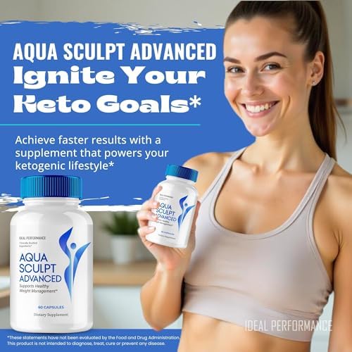 Cápsulas Aqua Sculpt, Suplemento Oficial de Aqua Sculpt - Máxima Potencia, Cápsulas Keto Naturales para Mantener un Estilo de Vida Activo y Metas de - imagen 4