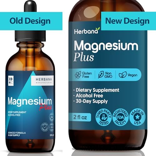 Complejo de Magnesio Plus 2 oz - Gotas Líquidas de Citrato, Glicinato y L-treonato de Magnesio con Vitaminas B6, D y C - Alta Potencia y 100% - imagen 8