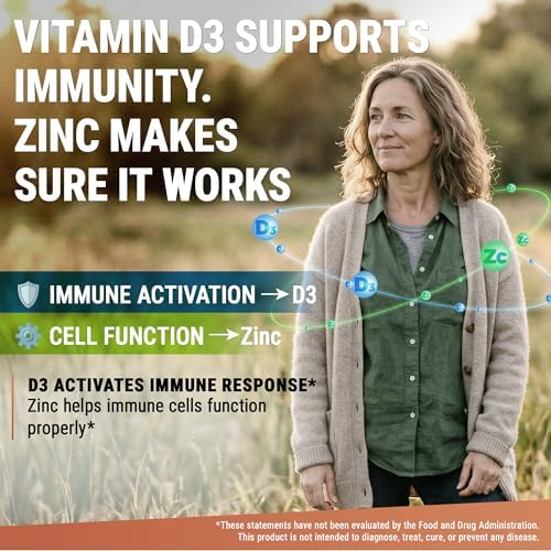 Glicinato de Magnesio 1500mg con Vitamina D3 K2 + Zinc y Calcio | D3 10,000 UI | K2 200mcg | Calcio 50mg | Zinc 50mg | Soporte para Huesos, Músculos - imagen 3