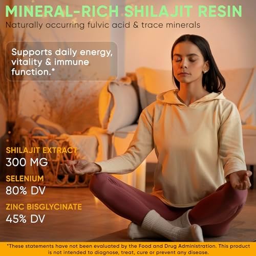 Gomitas de Shilajit Natural Himalayo Adndale para Hombres y Mujeres, Sabor a Berries Mixtas Sin Azúcar - con Ashwagandha, Musgo Marino, Melena de - imagen 3