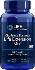 Life Extension Fórmula Infantil Mix™, multivitamínico para niños, 18 vitaminas y minerales esenciales, sabor a bayas, sin azúcar añadida, sin gluten, - imagen 1