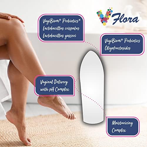 VagiBiom Vflora de 5 Días (Lactobacillus crispatus + L. gasseri) para Equilibrar la Flora Intima. Ultra Potente y 100% Natural Vegano (5 Supositorios) - imagen 3
