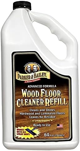 Limpiador de Pisos de Madera Parker & Bailey – Para Pisos de Madera, Laminados o Acabados Falsos. Restaurador de Brillo, Limpiador Superficial, 64oz - imagen 1