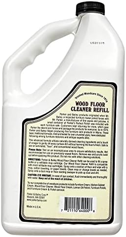 Limpiador de Pisos de Madera Parker & Bailey – Para Pisos de Madera, Laminados o Acabados Falsos. Restaurador de Brillo, Limpiador Superficial, 64oz - imagen 2
