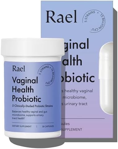 Suplemento Rael Probiotics para Mujeres - Equilibrio de pH con Prebióticos, Salud Inmunológica Vaginal (30 Porciones) - imagen 1