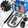 Kit de Limpieza de Ventilación para Secadora Sealegend de 15 Piezas, Incluye Cepillo de 30 Pies, Accesorios para Aspiradora y Cepillo para Filtro de - imagen 1