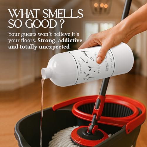 Jabón para Trapeador Aromatizado, Limpiador de Pisos de Lujo para Madera, Cerámica, Laminado y Piedra, Fórmula de Bajas Espumas, 32oz Aroma Cristal - imagen 4