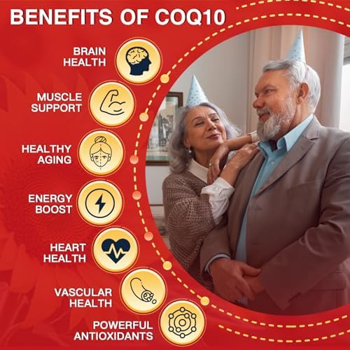 Quinovit CoQ10 200mg con PQQ y Shilajit - Alta Absorción con Bioperine - Suplemento Antioxidante para Corazón, Cerebro y Energía - 120 Cápsulas - imagen 5