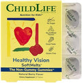 CHILDLIFE ESSENTIALS Suplementos de Visión Saludable para Niños - Gomas de Luteína y Zeaxantina, Sabor a Frutos Rojos, 27 Tabletas - imagen 1