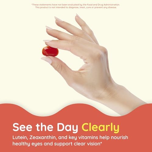 CHILDLIFE ESSENTIALS Suplementos de Visión Saludable para Niños - Gomas de Luteína y Zeaxantina, Sabor a Frutos Rojos, 27 Tabletas - imagen 4
