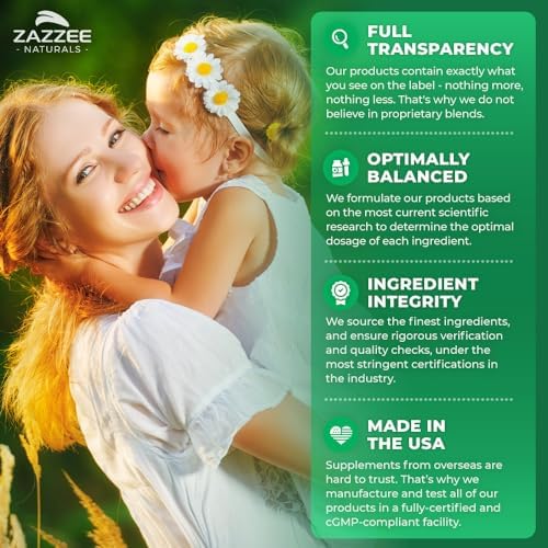 Zazzee D-Chiro-Inositol 50 mg por Cápsula, 90 Cápsulas Veganas, Ideal para Relación 40:1 con Myo-Inositol, Suministro de 3 Meses, 100% Vegetariano, - imagen 4