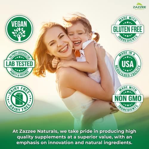 Zazzee D-Chiro-Inositol 50 mg por Cápsula, 90 Cápsulas Veganas, Ideal para Relación 40:1 con Myo-Inositol, Suministro de 3 Meses, 100% Vegetariano, - imagen 5