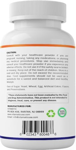 Cápsulas de Aceite de Hígado de Bacalao Islandés Vitamatic 1250mg 120 Gelatinas (Sabor Limón) - Promueve la Salud Cardiovascular - imagen 8