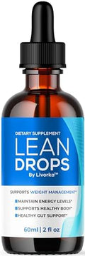 Lean Drops – Fórmula Líquida Oficial LeanDrops, Suplemento Natural Premium, Apoyo para el Bienestar y la Salud, 1 Botella para 1 Mes - imagen 1