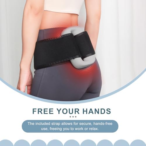 Masajeador Eléctrico Multifuncional de Anillo para Cuerpo Completo, 3 Modos y 6 Intensidades, Vibración de Tejido Profundo, Ideal para Recuperación - imagen 2