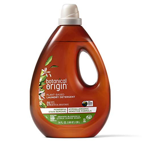 Detergente para Ropa Botánico Origin a Base de Plantas, Flor de Naranja y Hojas de Cítricos, 54 oz (72 cargas) - imagen 6