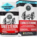 Suplemento de Testosterona para Hombres, Aumento de Testosterona 95% de Pureza, Turkesterona para Más Energía, Fuerza, Resistencia, Crecimiento - imagen 1