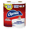 Papel Higiénico Charmin Ultra Strong, 6 Rollos Súper Mega = 36 Rollos Regulares - imagen 1